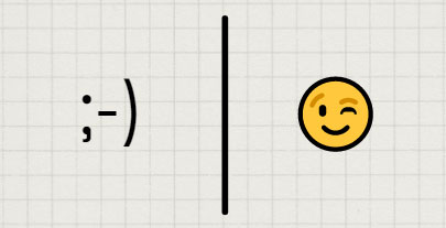 Not the same: emoticon vs emoji